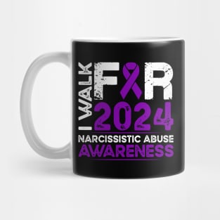 Narcissistic Abuse Awareness 2024 Walk Mug